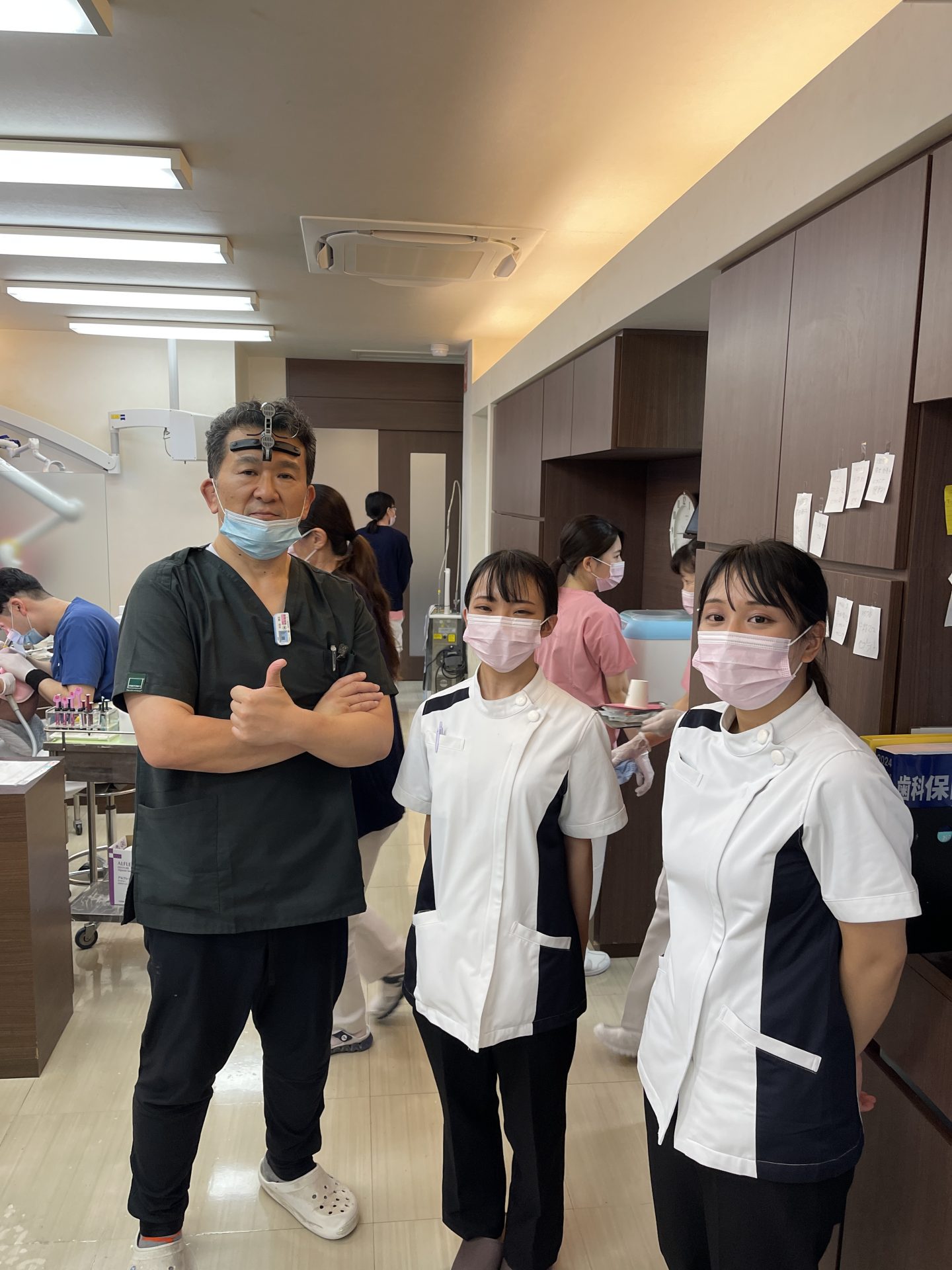 九州歯科大学から病院見学に来ていただきました - ひろ歯科医院・矯正歯科